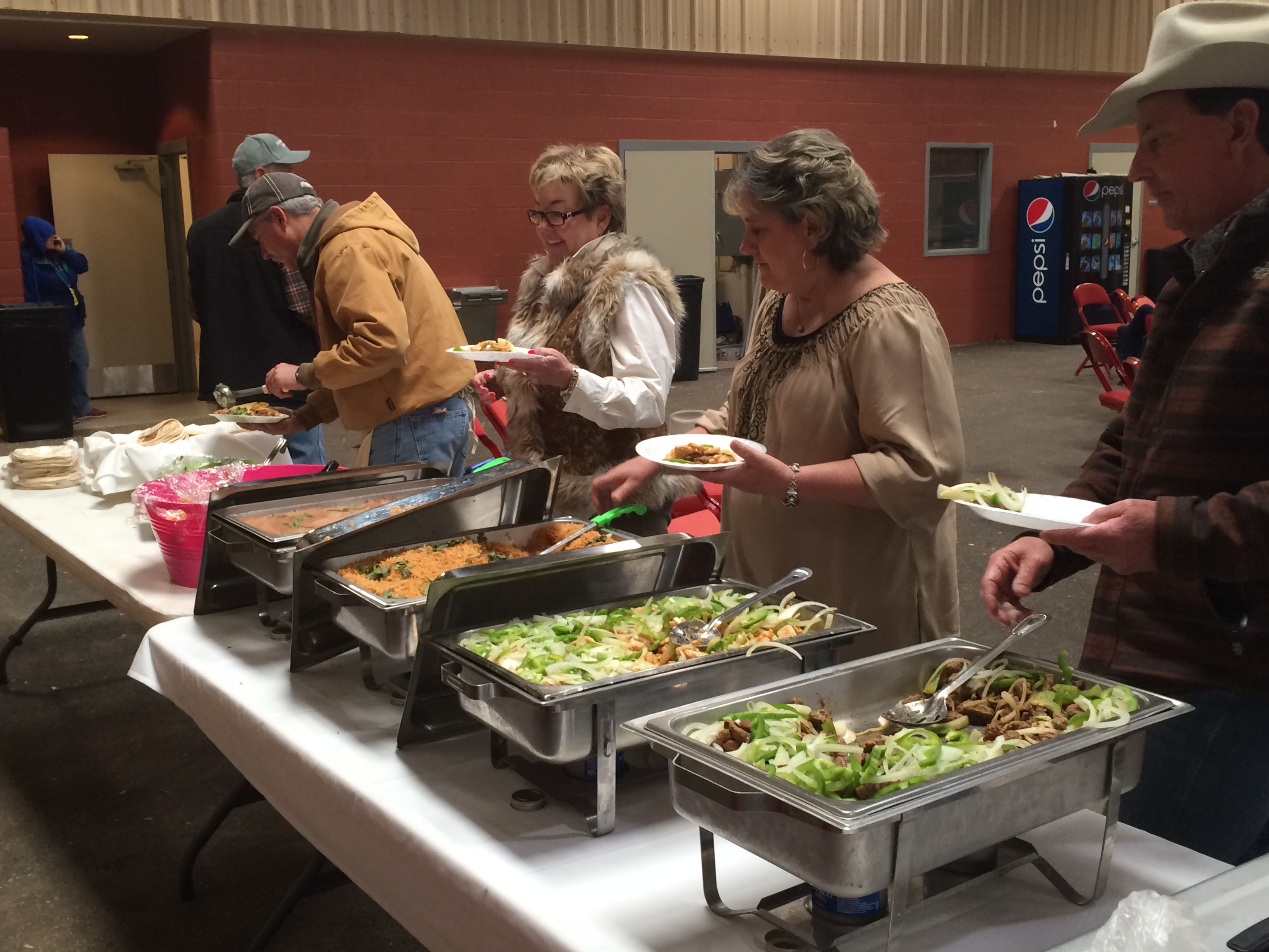 Catering spread