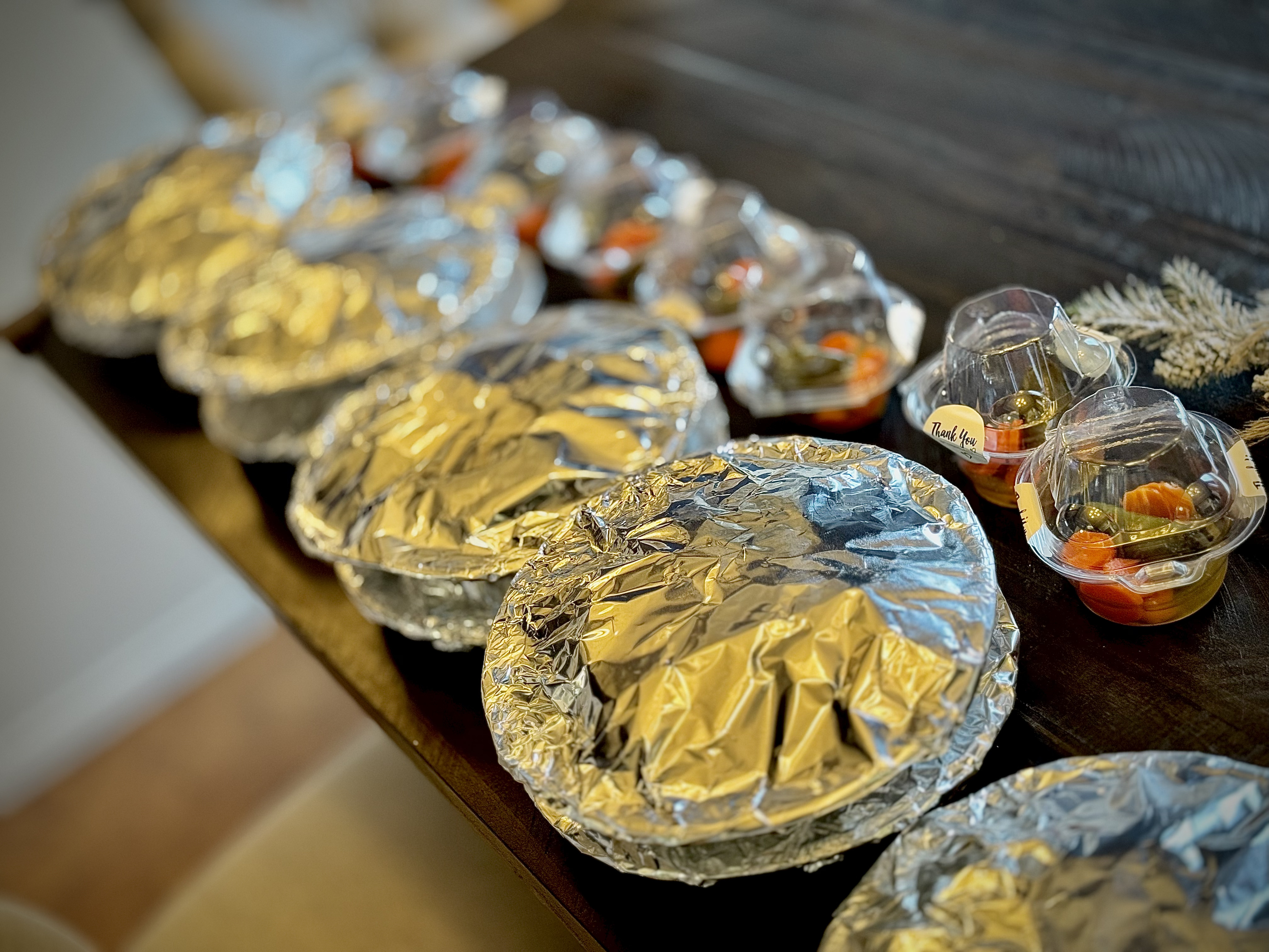 Catering setup